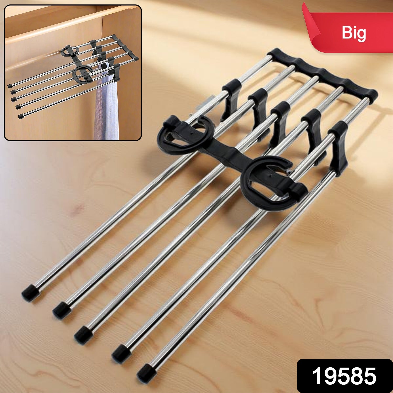 Adjustable Big Trouser Pants Hanger Organizer Adjustable Big Trouser Pants Hanger Organizer